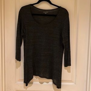 Eileen Fisher dark grey top